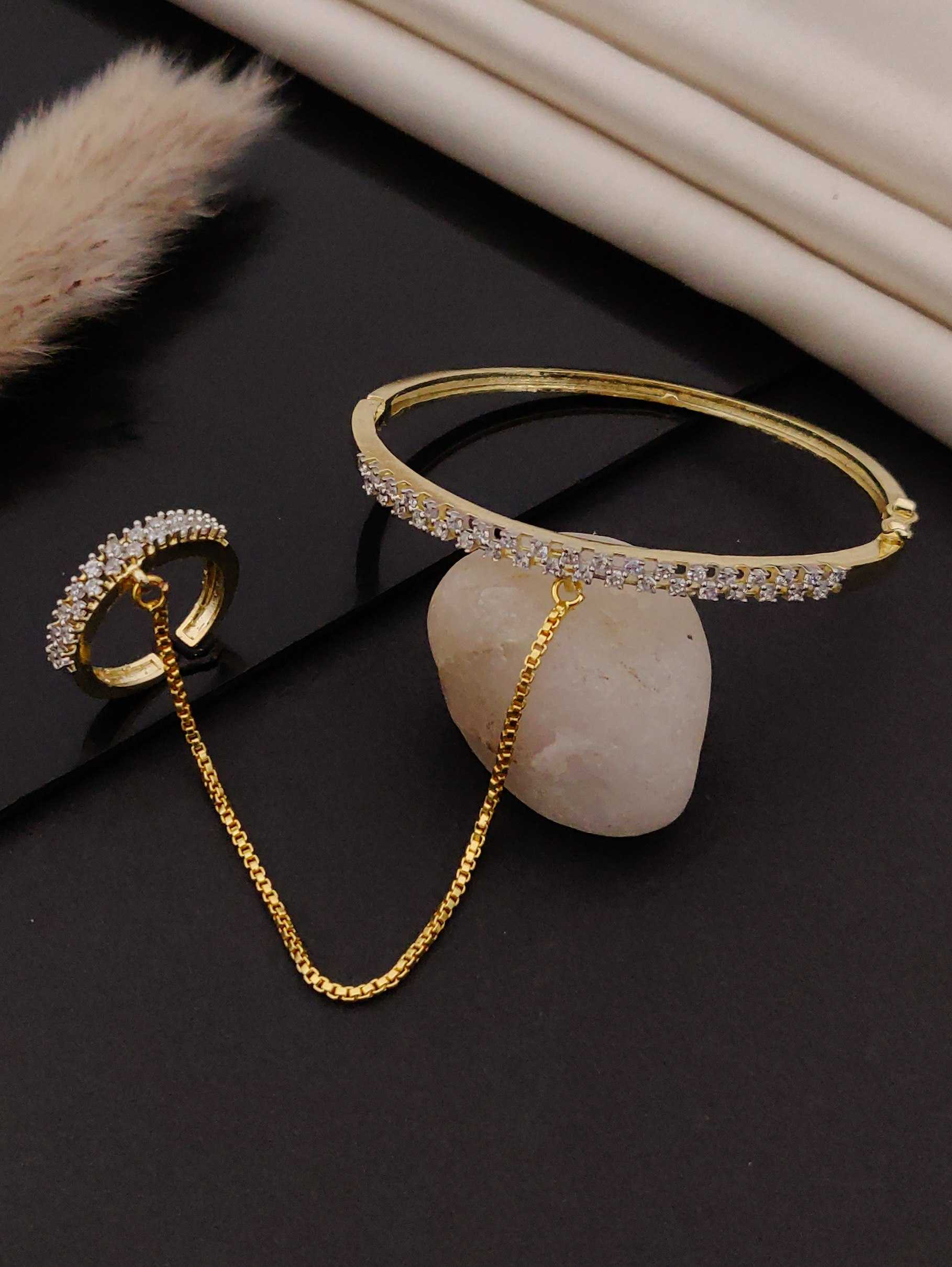 YNF Wholesale Alloy Diamond Bracelets KESH191 134 | Surat Manufacturer