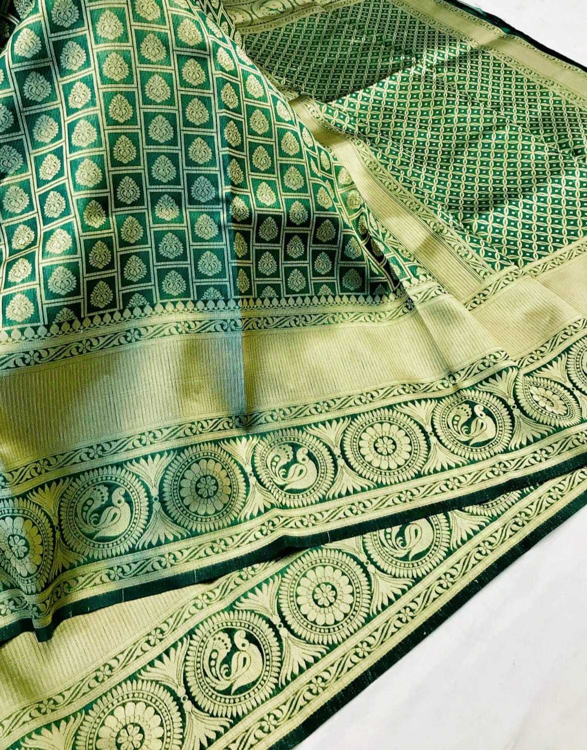 YNF Wholesale Banarasi Soft Silk Printed Sarees KESH548 RAJKUMAR | Surat Manufacturer