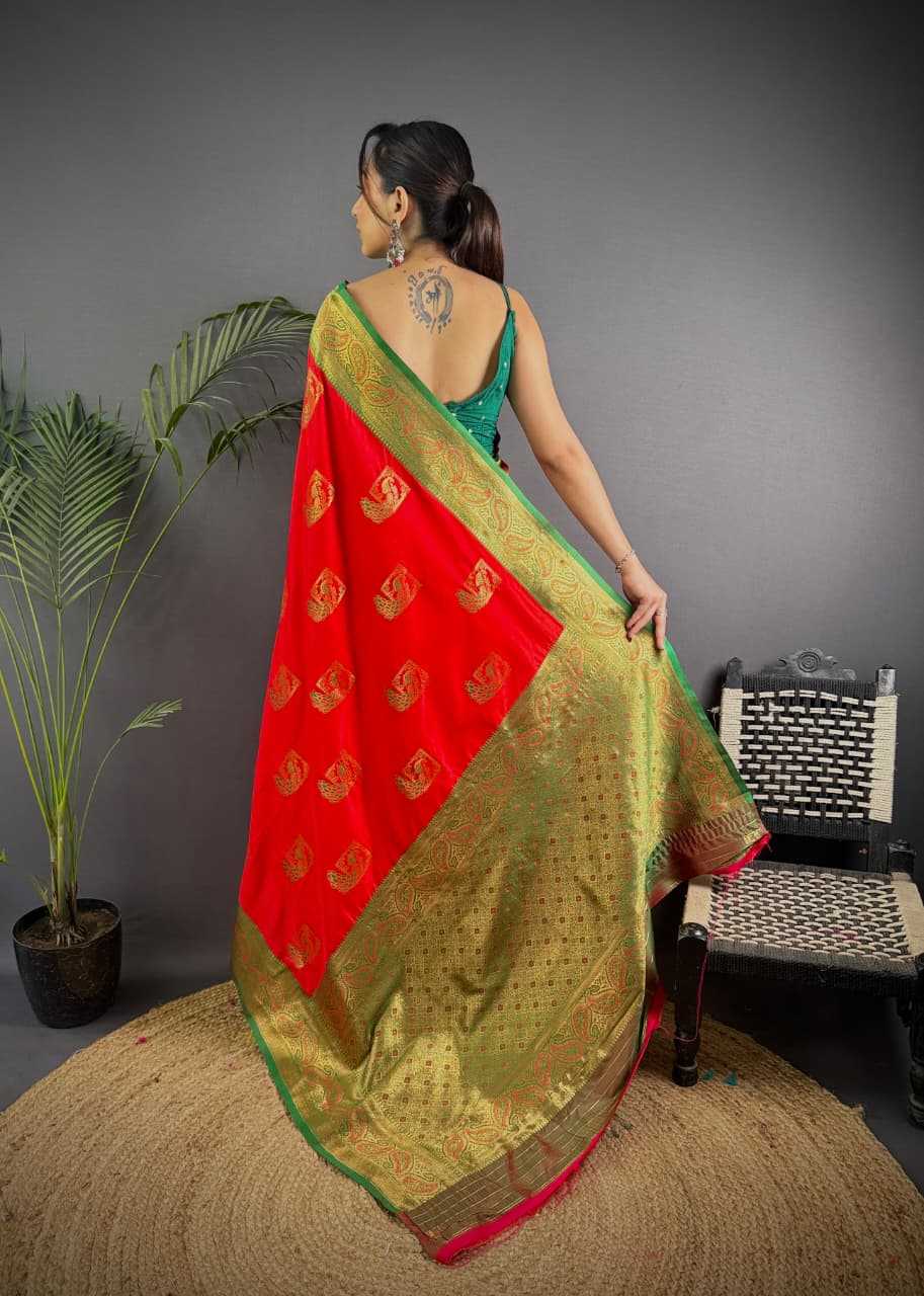 YNF Wholesale Banarasi Soft Silk Designer Sarees KESH663 Ferrari | Surat Manufacturer