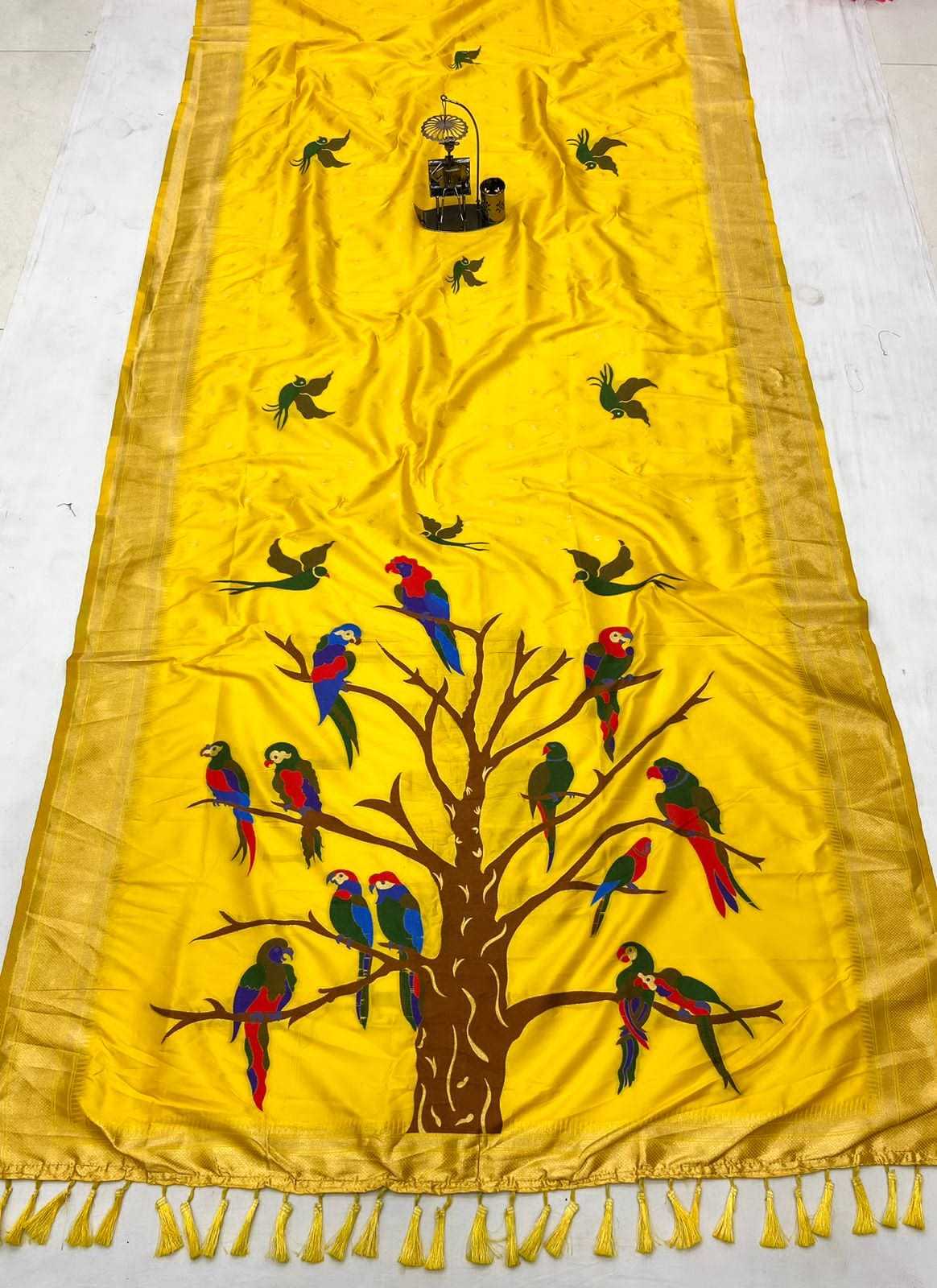 YNF Wholesale Banarasi Soft Silk Printed Sarees KESH663 HYCROSS | Surat Manufacturer