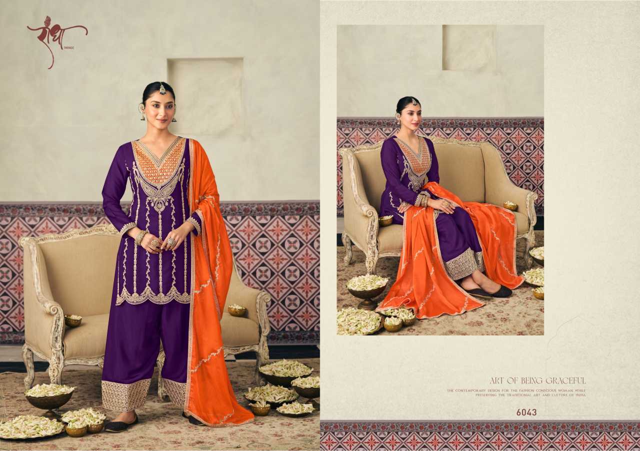 YNF Wholesale Blooming Chinon Ladies Suits KESH587 RADHA _HEER | Surat Manufacturer