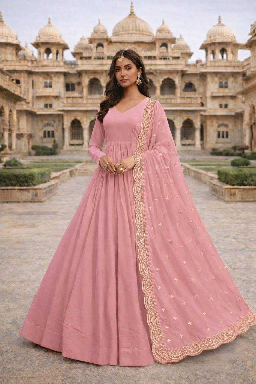 YNF Wholesale Blooming Faux Georgette Wedding Gown KESH175 Dhanvi | Surat Manufacturer