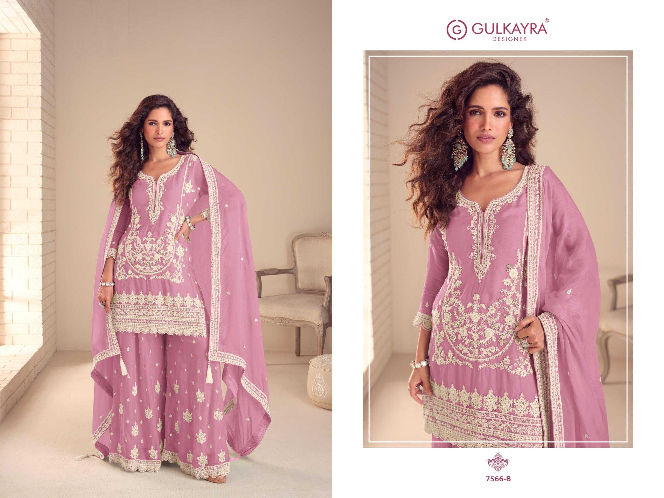 YNF Wholesale Chinon Wedding Suits KESH587 Gulkayra BUTTERFLY | Surat Manufacturer