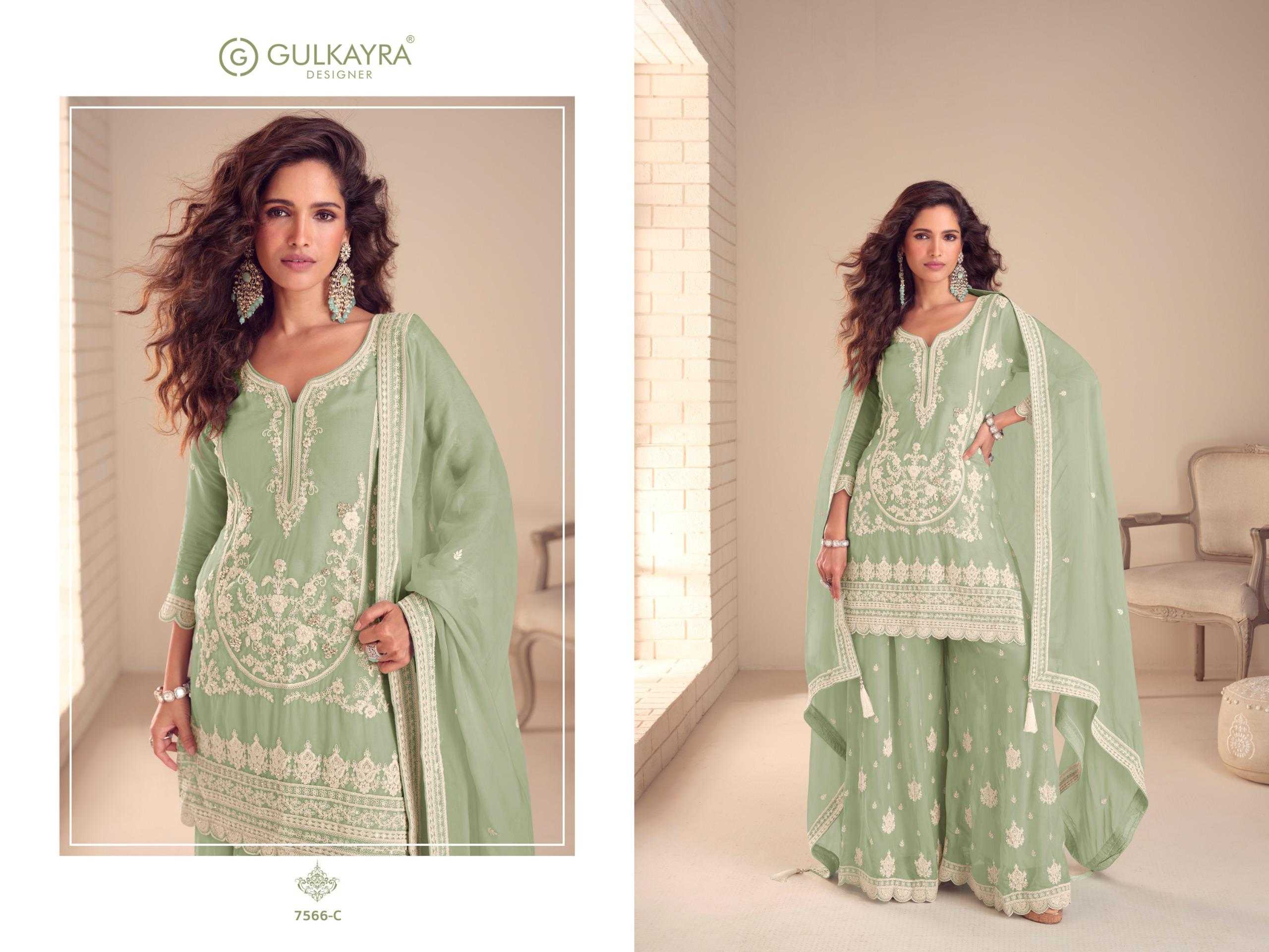 YNF Wholesale Chinon Wedding Suits KESH587 Gulkayra BUTTERFLY | Surat Manufacturer