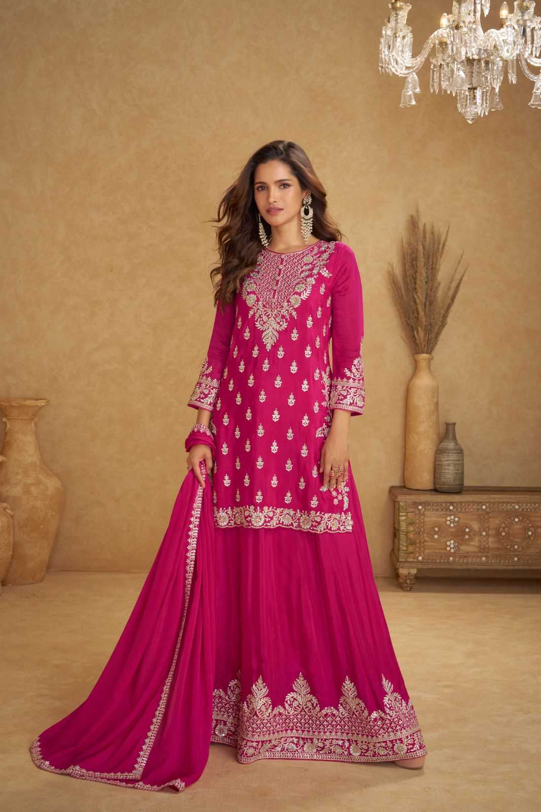 YNF Wholesale Chinon Patiala Suits KESH587 Gulkayra NIRVI | Surat Manufacturer
