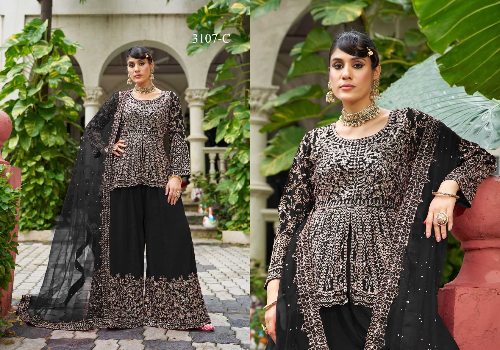 YNF Wholesale Chinon Bridal Wedding Dresses KESH630 3107 | Surat Manufacturer