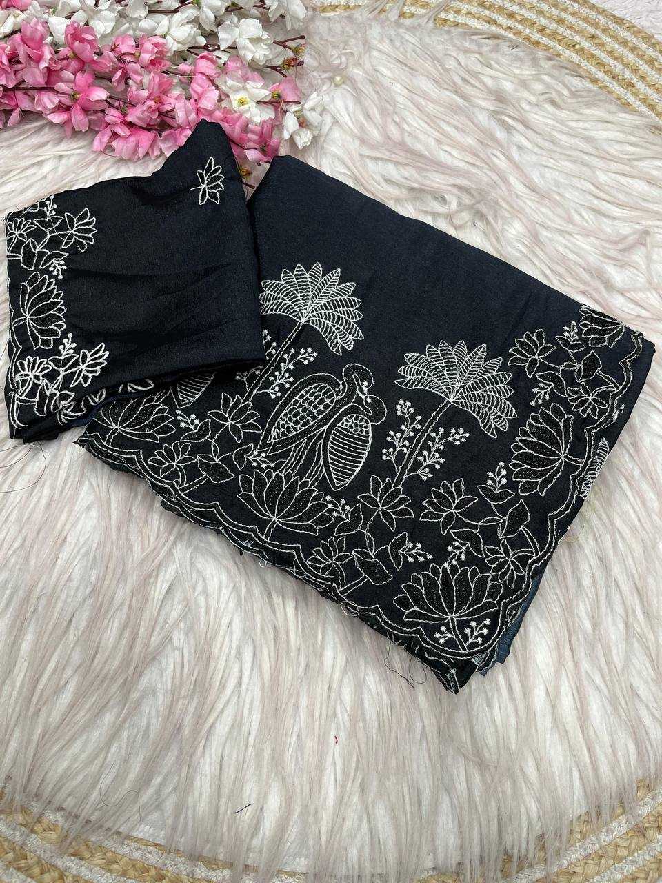YNF Wholesale Chinon Indian Sarees RIN230 671 | Surat Manufacturer