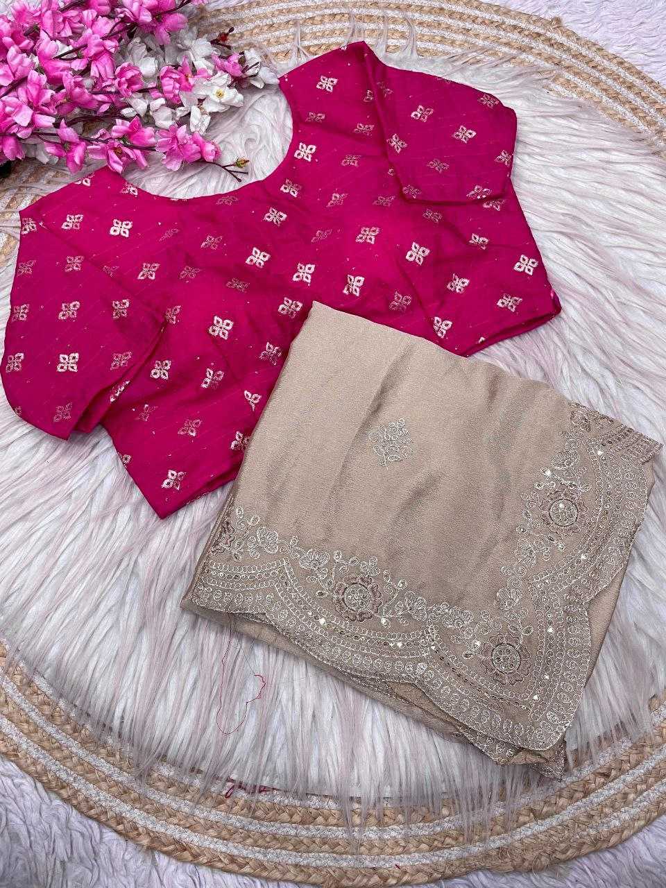 YNF Wholesale Chinon Silk Festival Silk Sarees RIN230 666 | Surat Manufacturer