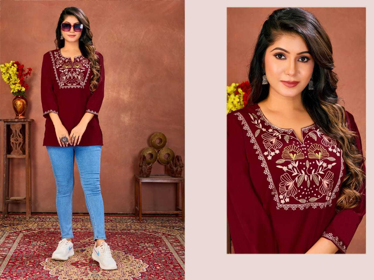 YNF Wholesale Cotton Tops KESH530 Moksh NIKI VOL-2️ | Surat Manufacturer