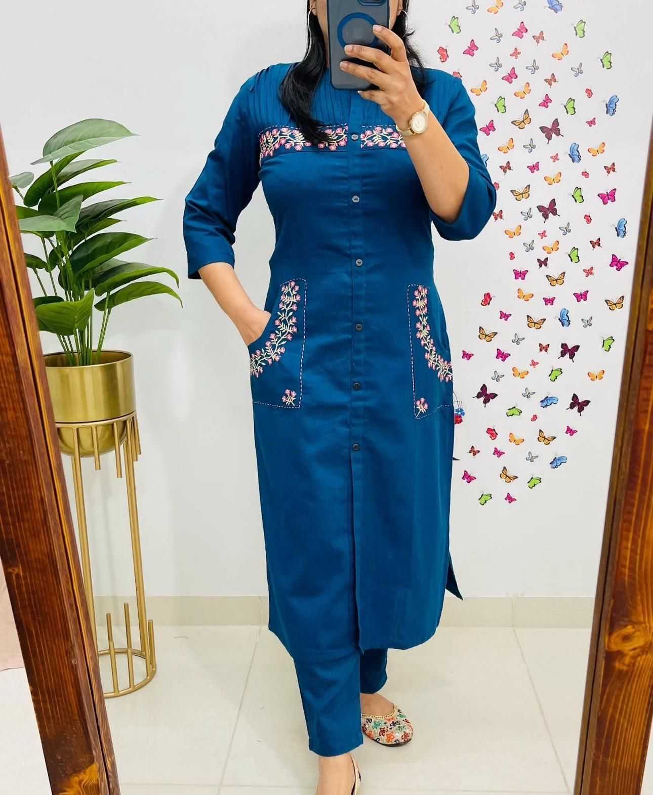 YNF Wholesale Cotton Workwear Kurtis KESH684 comfort | Surat Manufacturer