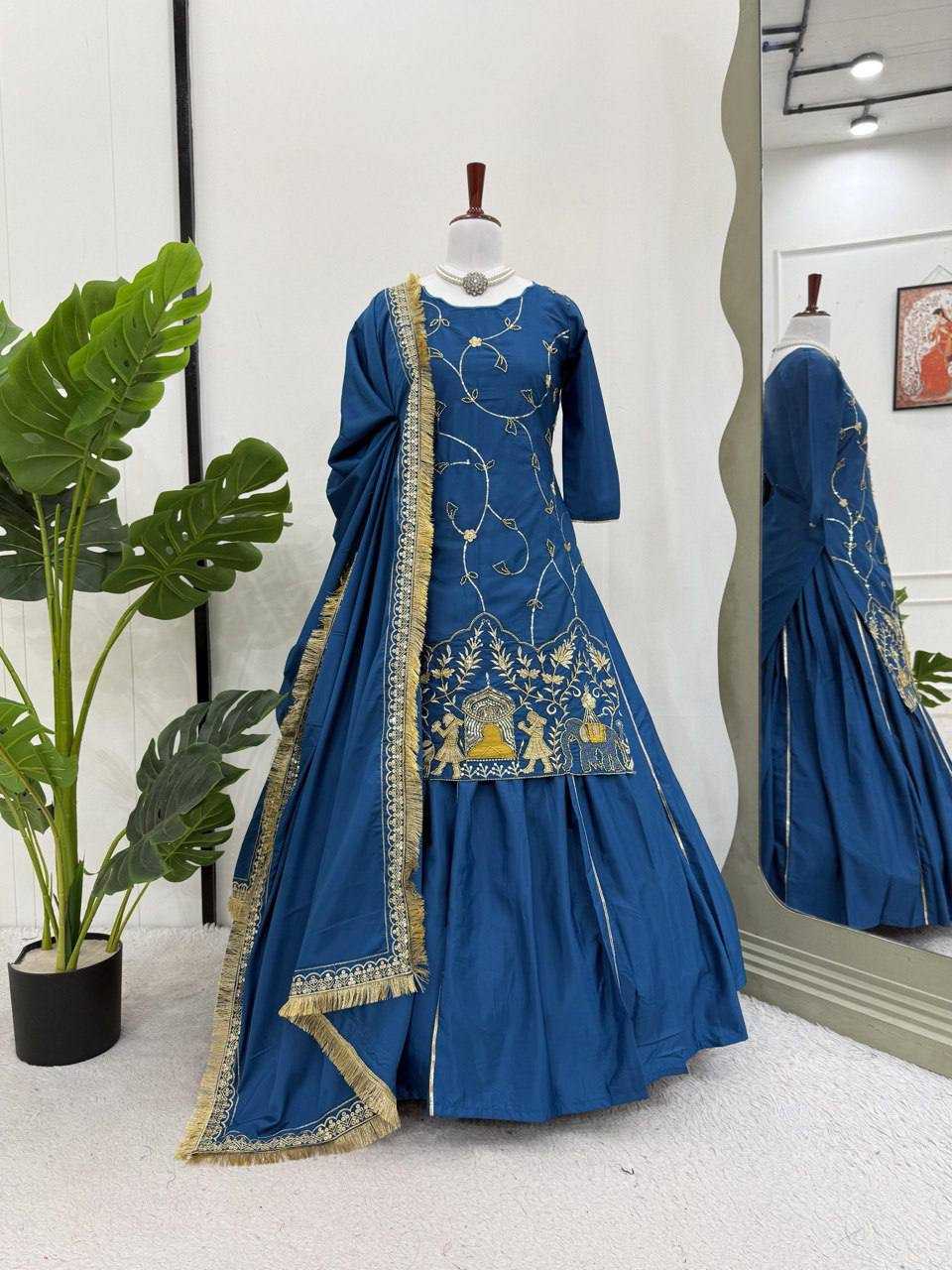 YNF Wholesale Crepe Silk Traditional Lehenga RIN162 5865 | Surat Manufacturer