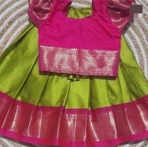 YNF Wholesale Crepe Silk Kids Lehenga RIN235 KRISH | Surat Manufacturer