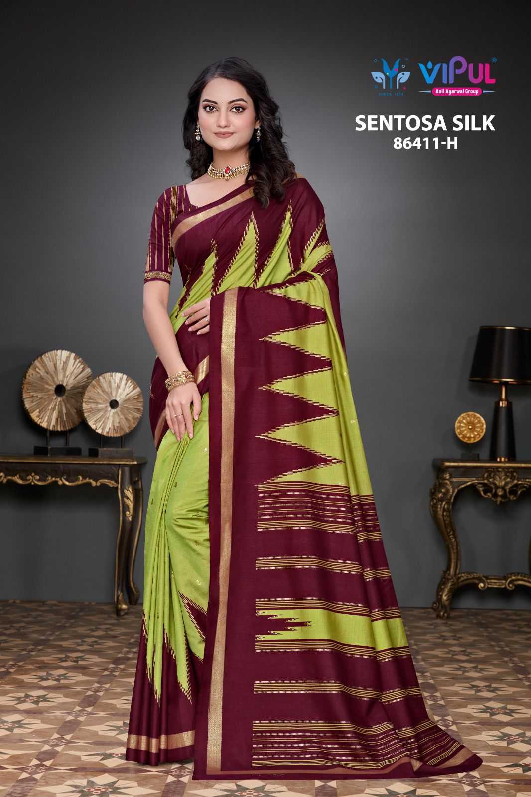 YNF Wholesale Dola Silk Fancy Sarees KESH695 Vipul Mulbagal | Surat Manufacturer