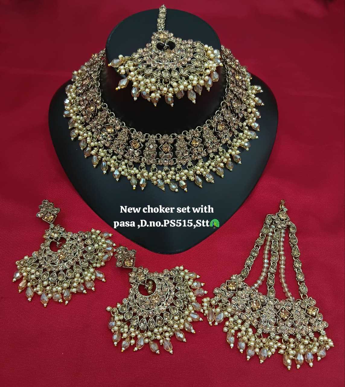 YNF Wholesale Fancy Choker Necklaces KESH494 1 | Surat Manufacturer