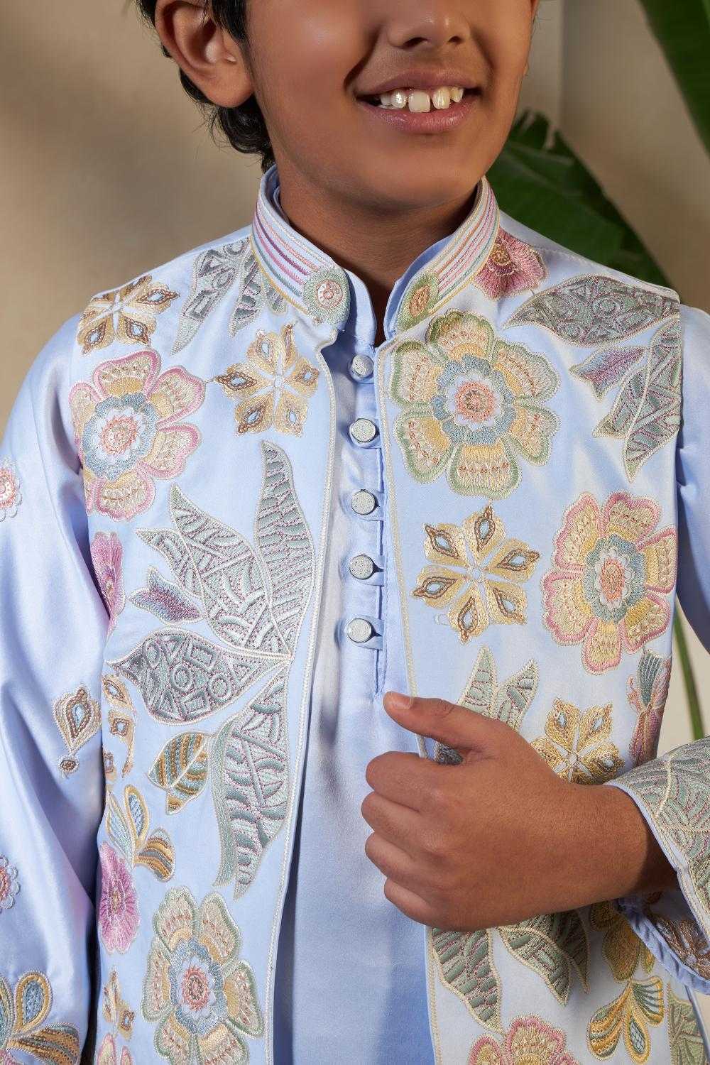 YNF Wholesale Fancy Boys Kurta Pyjama RIN202 | Surat Manufacturer