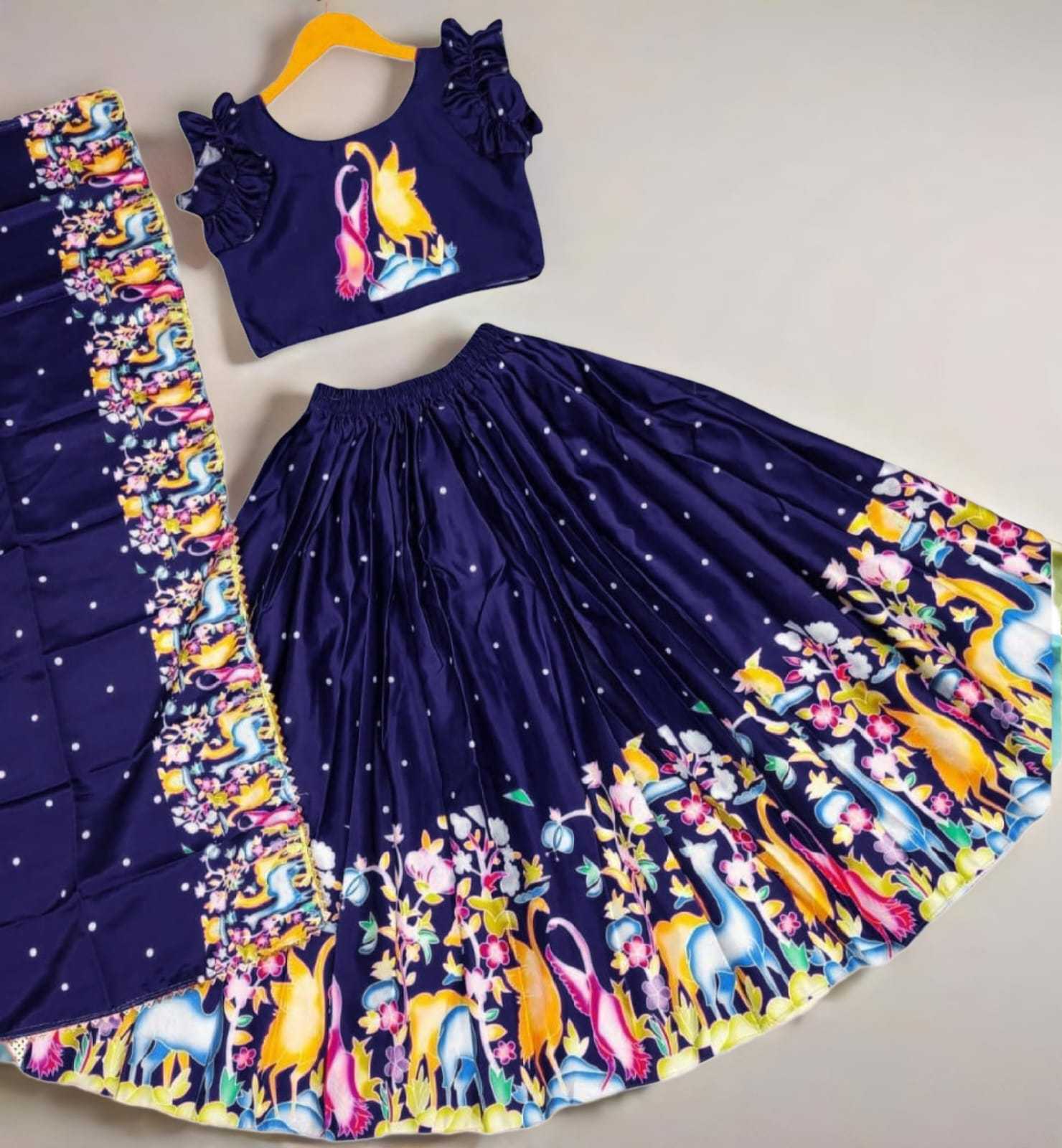 YNF Wholesale Fancy Kids Lehenga RIN235 Soft Printed | Surat Manufacturer