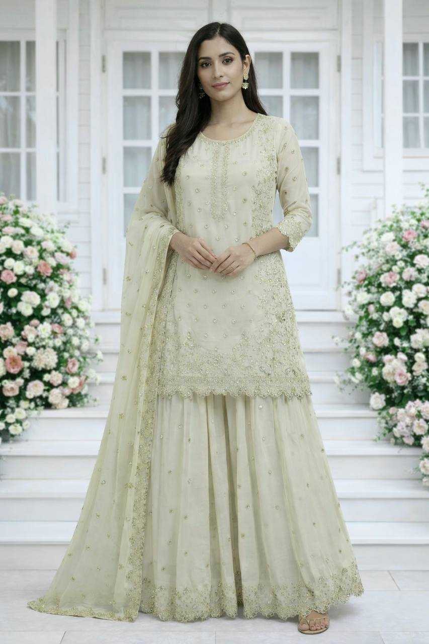 YNF Wholesale Faux Georgette Embroidery Suits KESH159 1713 | Surat Manufacturer