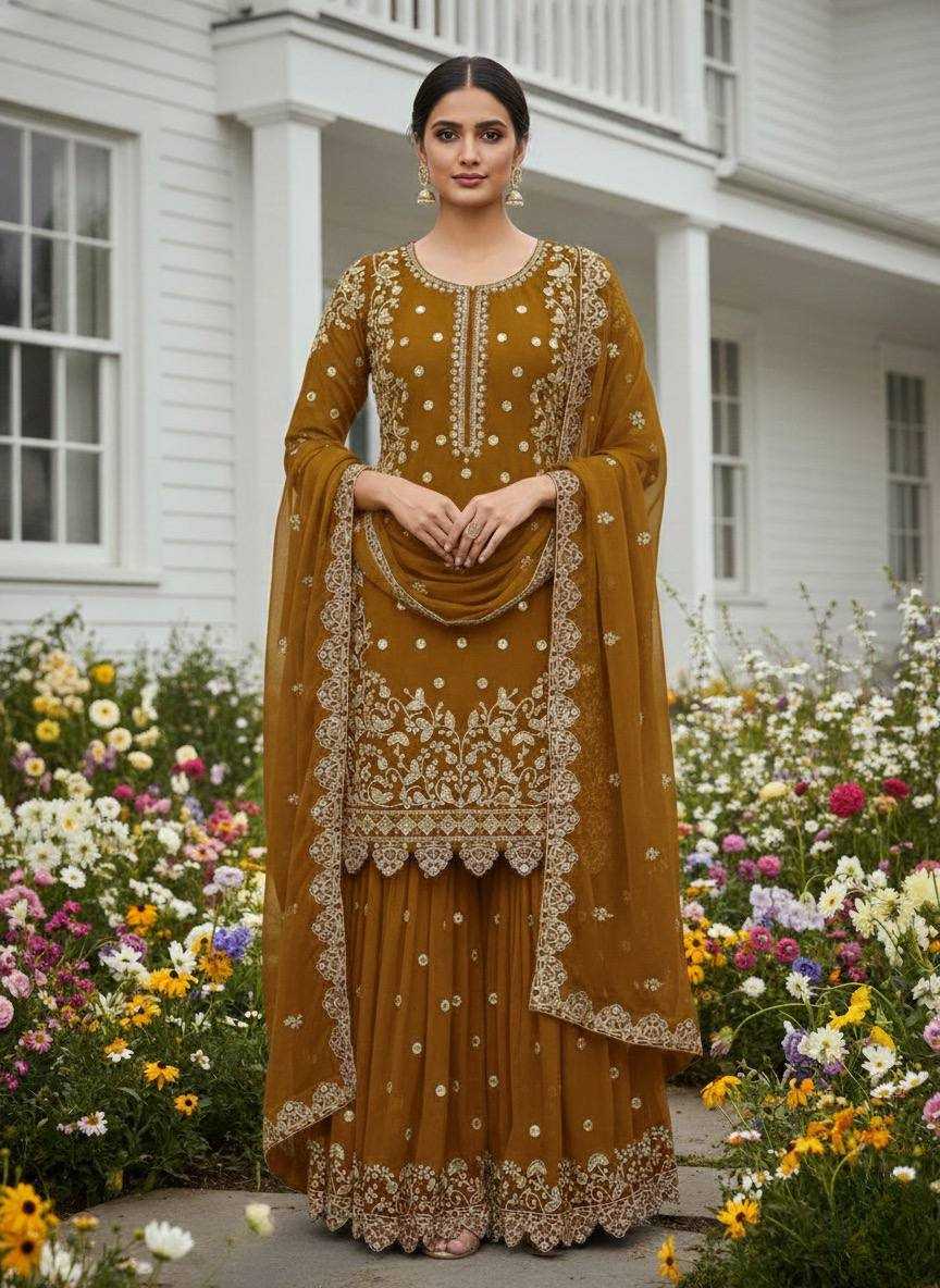 YNF Wholesale Faux Georgette Embroidery Suits KESH159 1713 | Surat Manufacturer