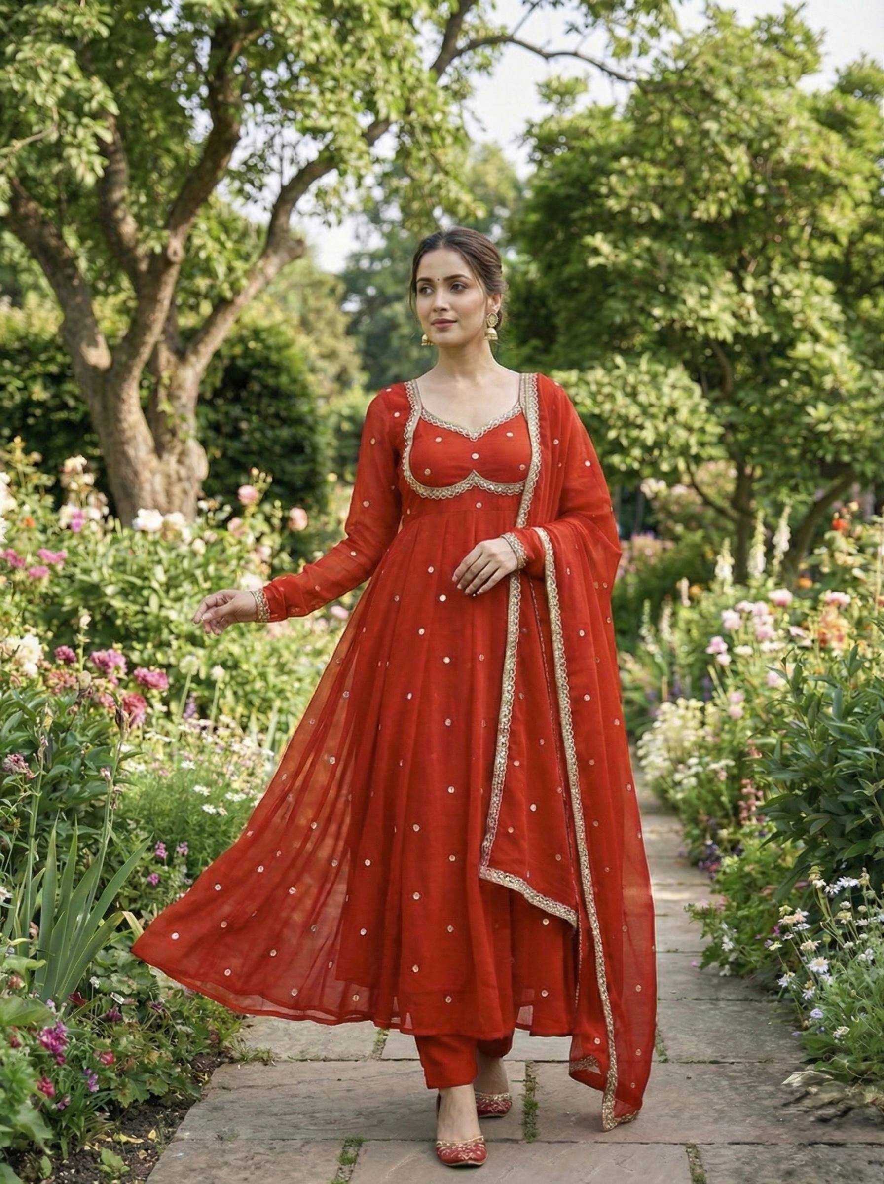 YNF Wholesale FENDY Satin Party Wear Gowns KESH513 542 | Surat Manufacturer
