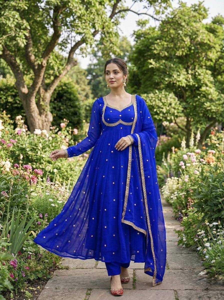 YNF Wholesale FENDY Satin Party Wear Gowns KESH513 542 | Surat Manufacturer
