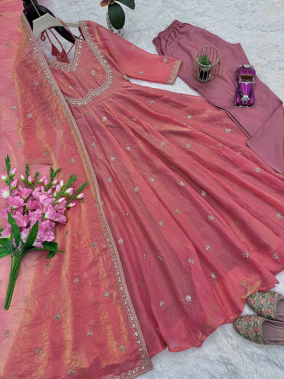 YNF Wholesale FENDY Silk Bollywood Style Gowns KESH490 686 | Surat Manufacturer