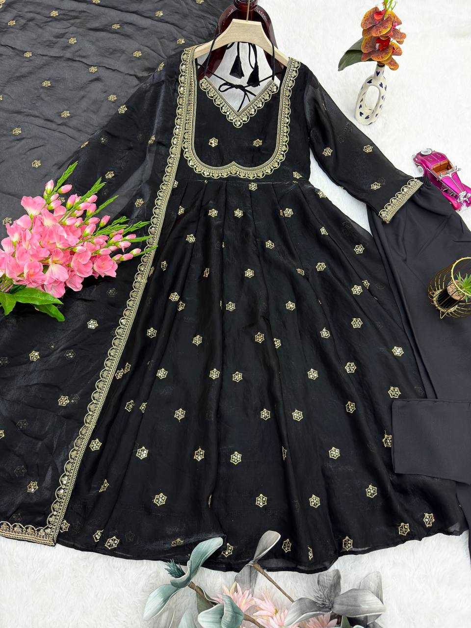YNF Wholesale FENDY Silk Bollywood Style Gowns KESH490 686 | Surat Manufacturer