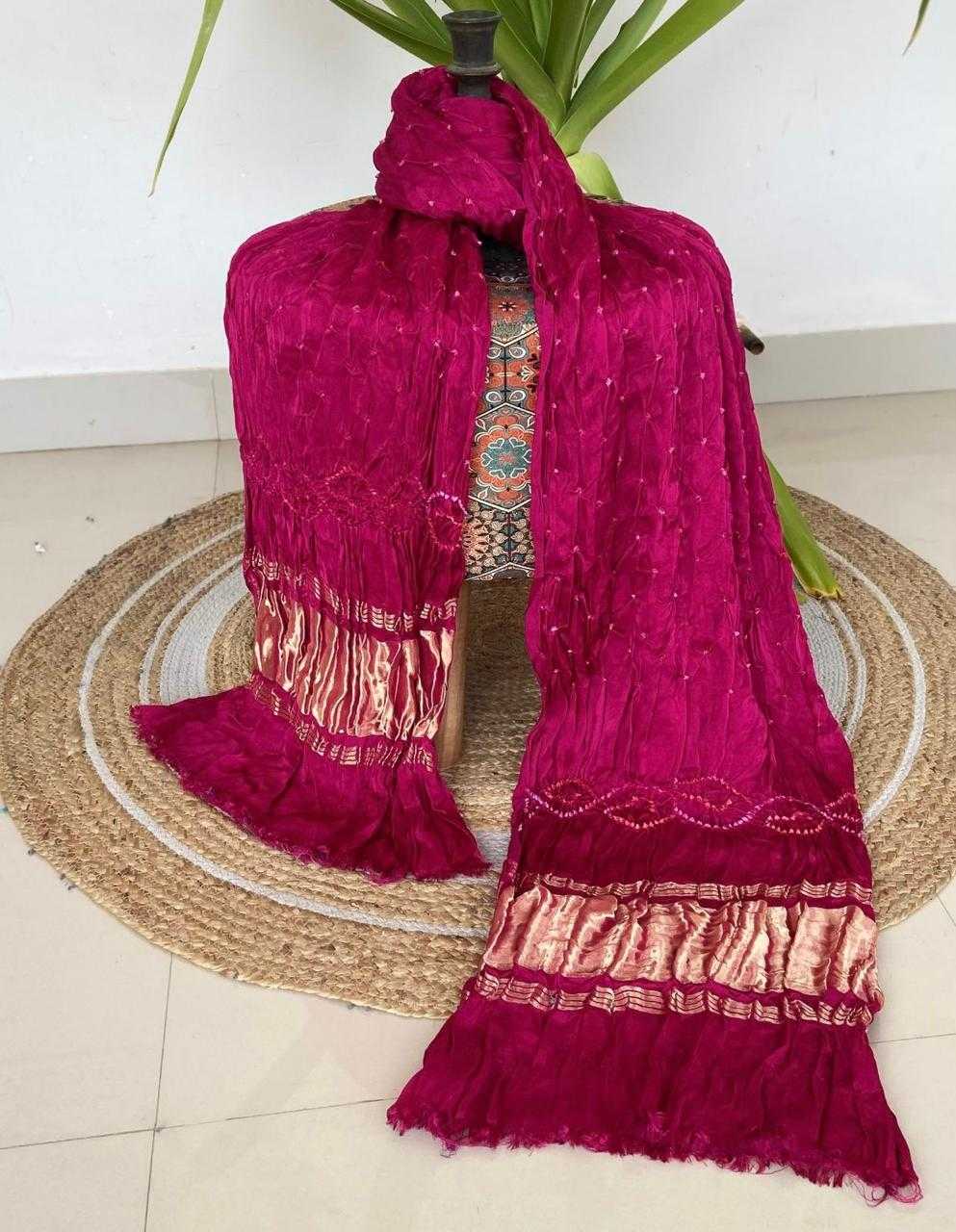 YNF Wholesale Gajji Silk Gajji Modal Dupattas KESH576 RISH | Surat Manufacturer
