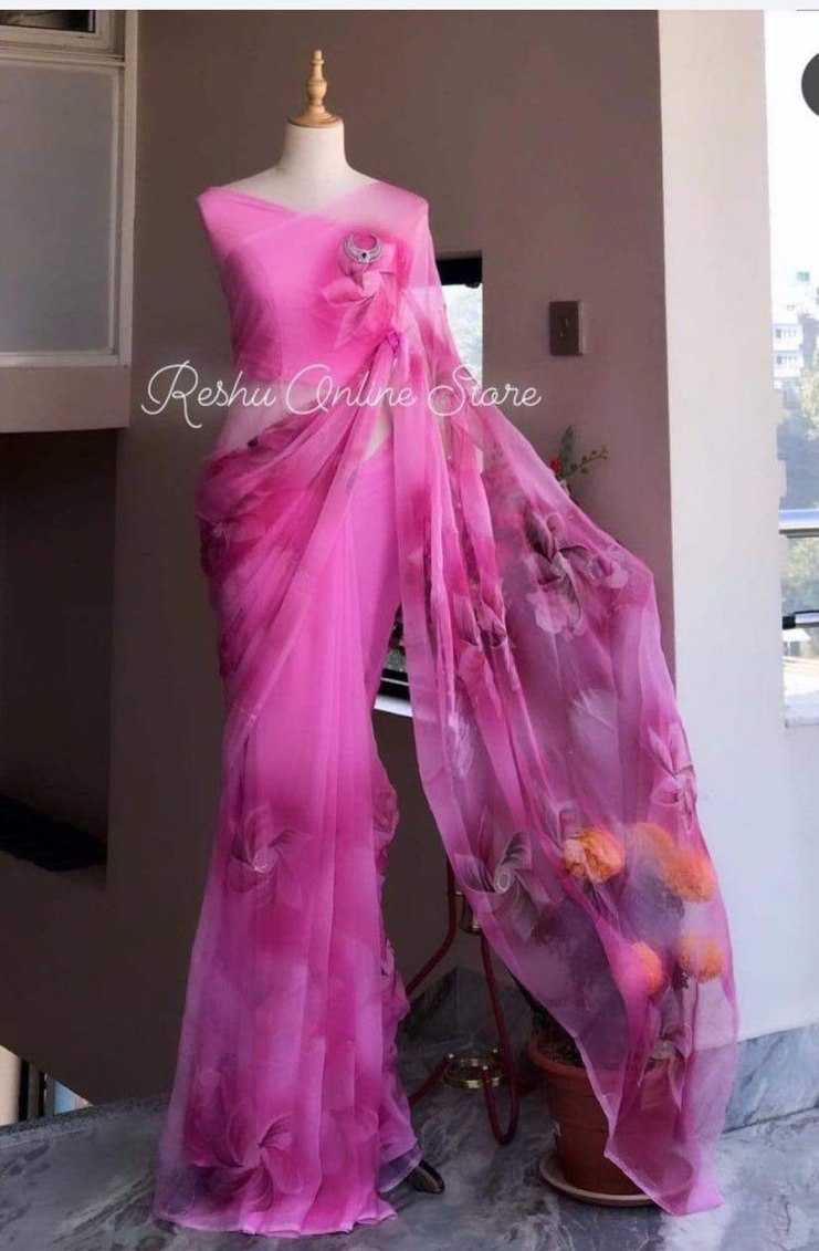 YNF Wholesale Georgette Party Wear Sarees KESH642 061 | Surat Manufacturer