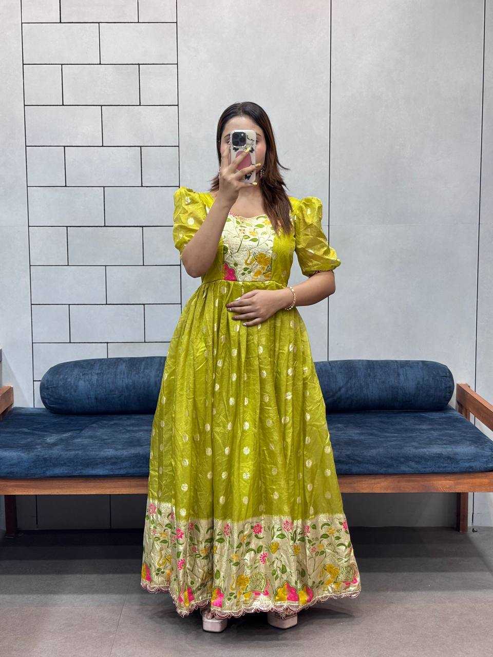 YNF Wholesale Jacquard Workwear Kurtis KESH709 ANIMAL KURTI | Surat Manufacturer