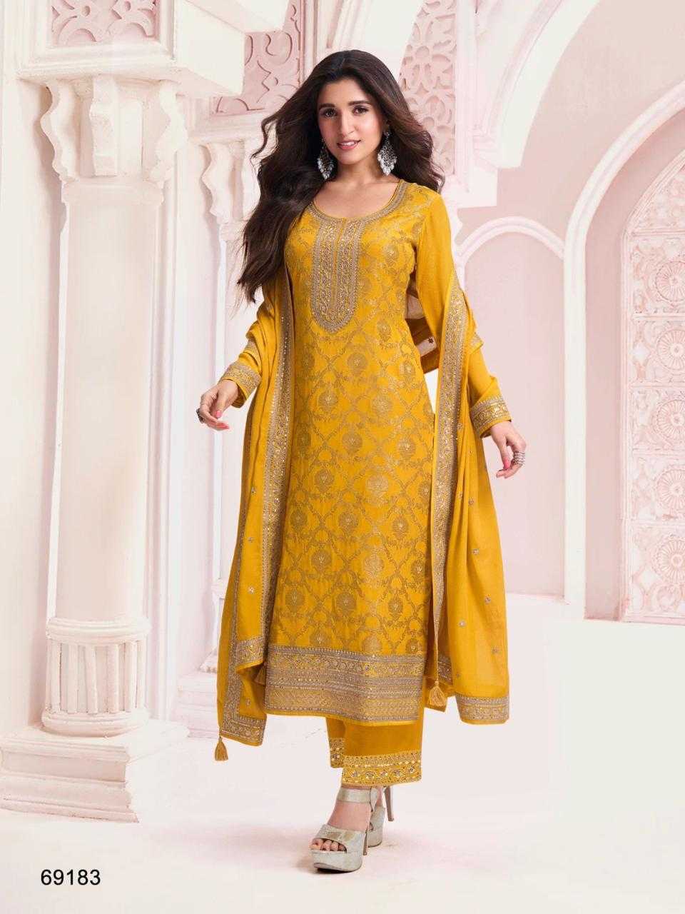 YNF Wholesale Jacquard Viscose Party wear suits RIN236 69183 | Surat Manufacturer