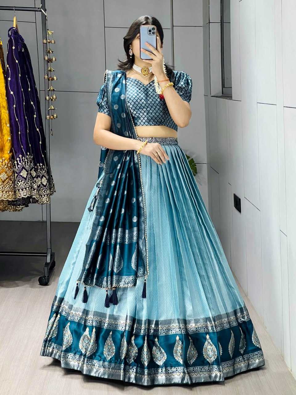 YNF Wholesale Kanjivaram Silk Wedding Lehenga RIN119 8116 | Surat Manufacturer