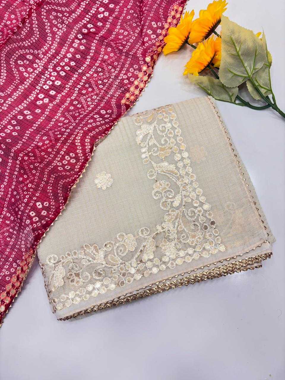 YNF Wholesale Kota Checks Zari Sarees KESH592 gottapati | Surat Manufacturer
