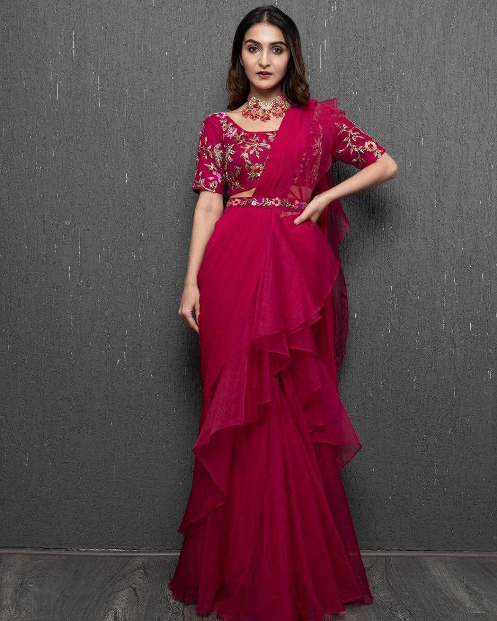 YNF Wholesale Organza Ready To Wear Sarees KESH591 41 | Surat Manufacturer