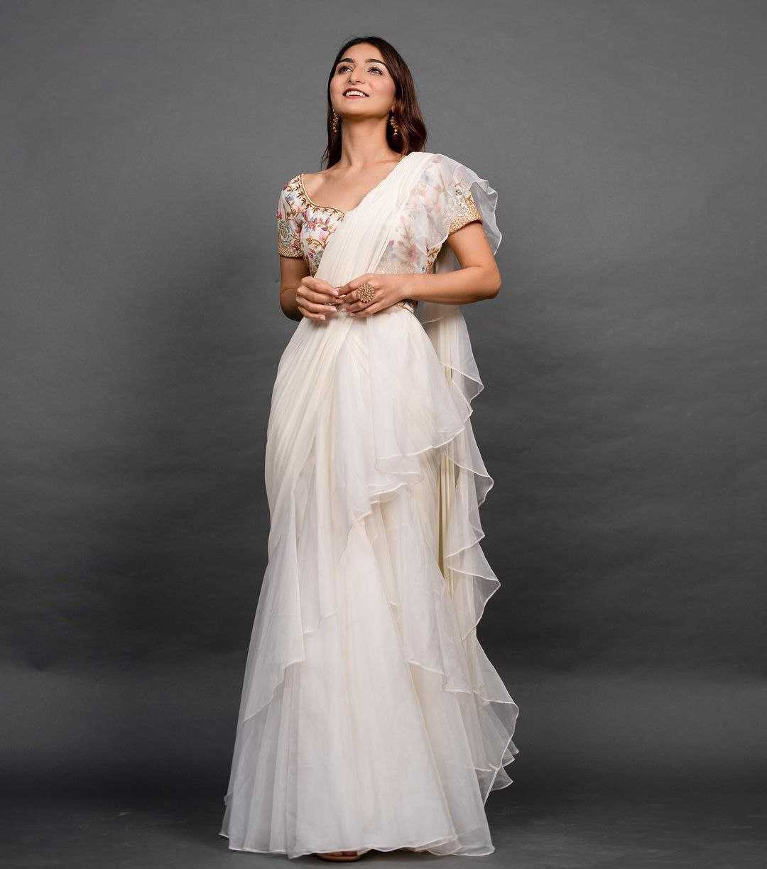 YNF Wholesale Organza Ready To Wear Sarees KESH591 41 | Surat Manufacturer