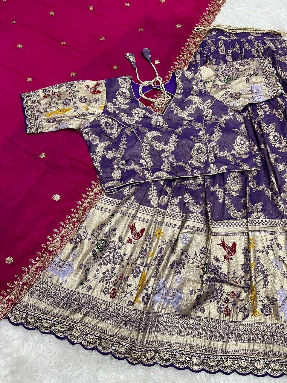 YNF Wholesale Paithani Silk Traditional Lehenga KESH699 Vasudha | Surat Manufacturer