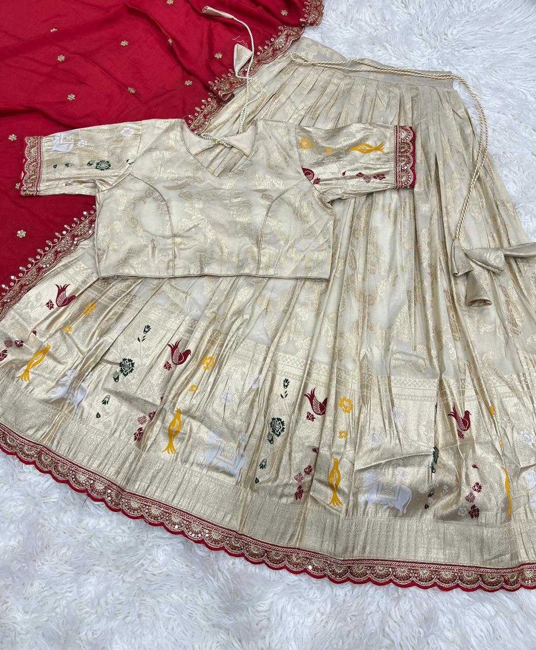 YNF Wholesale Paithani Silk Traditional Lehenga KESH699 Vasudha | Surat Manufacturer
