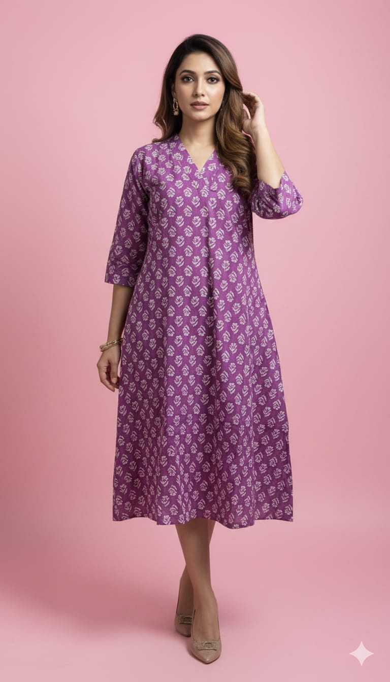 YNF Wholesale Pure Cotton One Piece Dress KESH585 180 | Surat Manufacturer