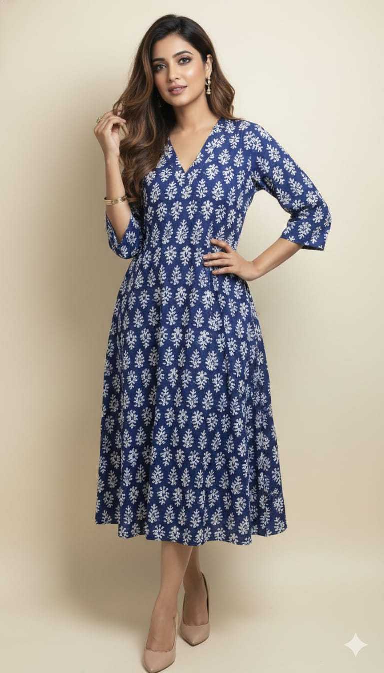 YNF Wholesale Pure Cotton One Piece Dress KESH585 180 | Surat Manufacturer