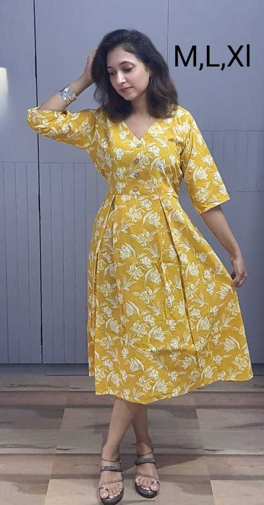YNF Wholesale Pure Cotton One Piece Dress KESH585 183 | Surat Manufacturer