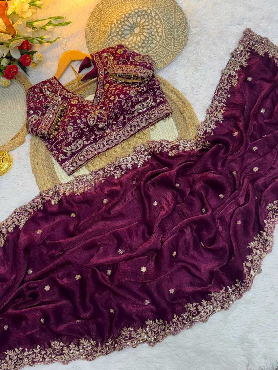 YNF Wholesale Pure Silk Velvet Sarees KESH584 nutan | Surat Manufacturer