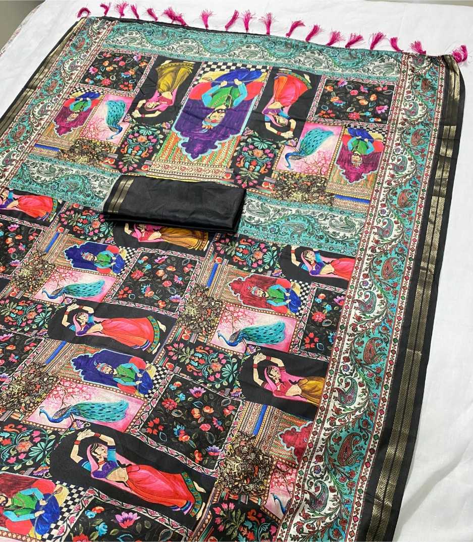 YNF Wholesale Pure Silk Printed Silk Saree KESH592 arrow zari | Surat Manufacturer