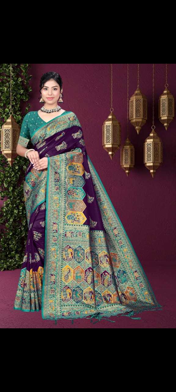 YNF Wholesale Pure Silk Paithani Sarees KESH724 19 | Surat Manufacturer