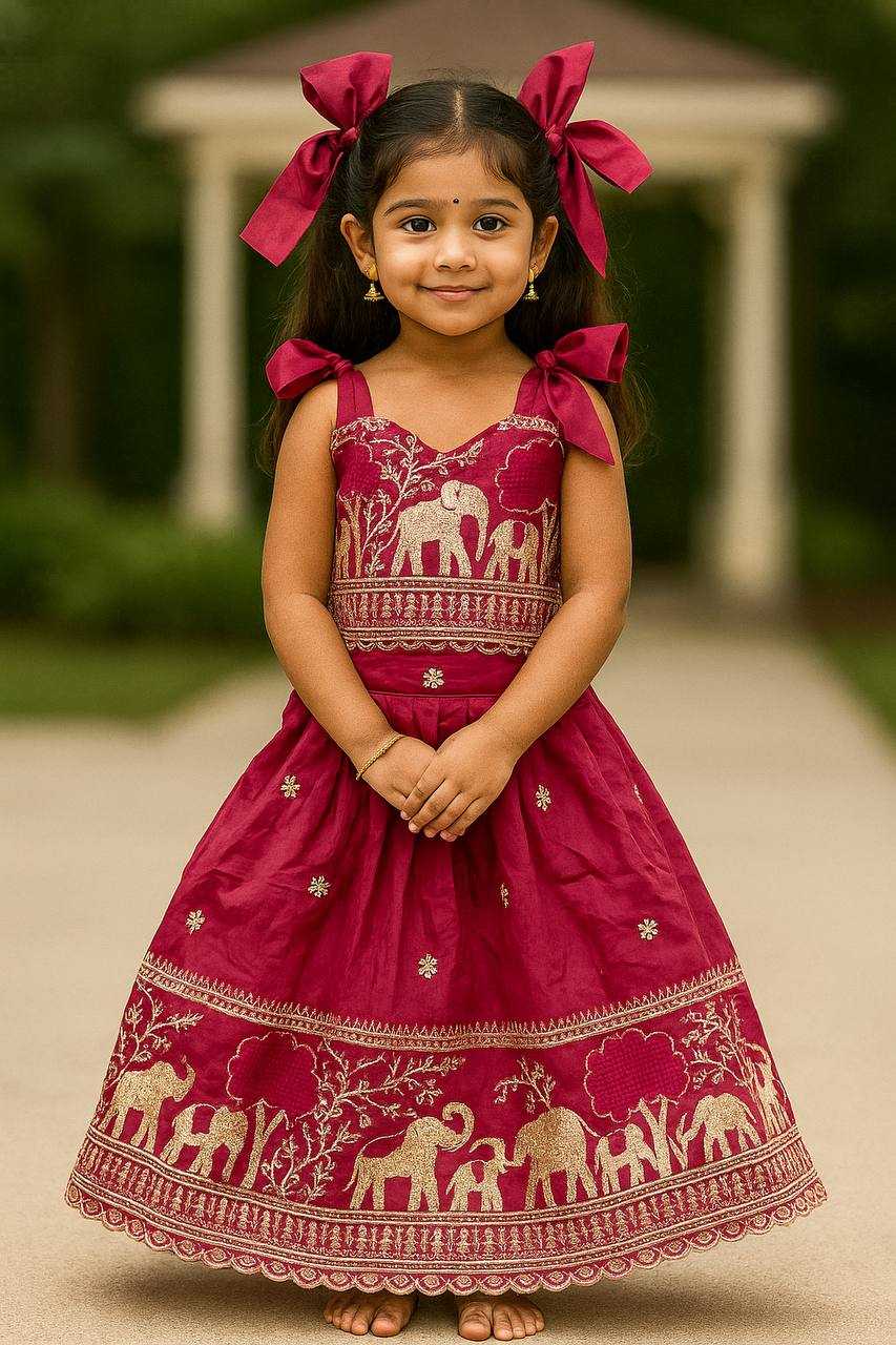 YNF Wholesale Pure Soft Kids Lehenga KESH709 33 | Surat Manufacturer