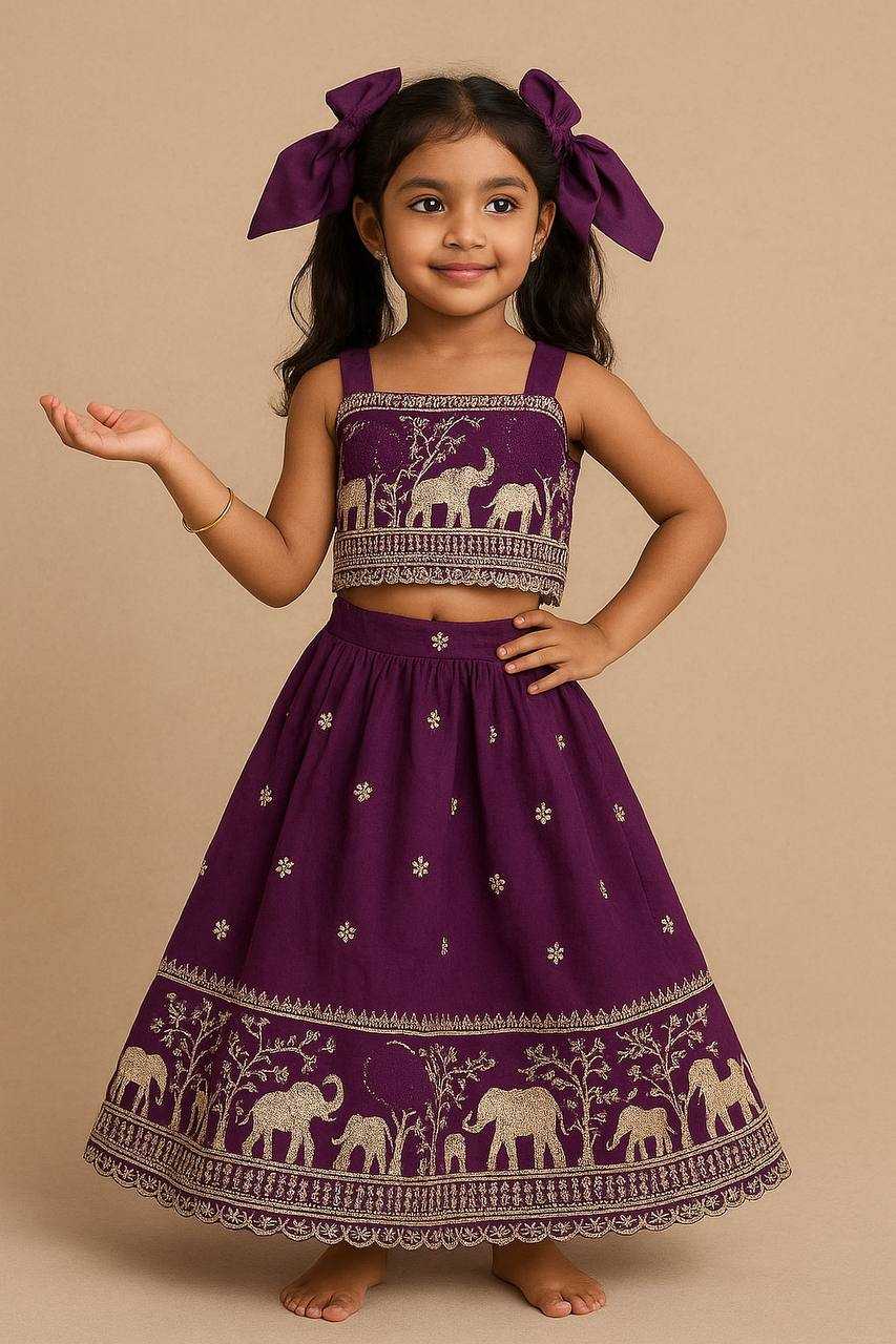 YNF Wholesale Pure Soft Kids Lehenga KESH709 33 | Surat Manufacturer