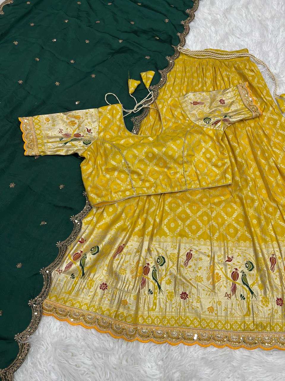 YNF Wholesale Tissue Silk Traditional Lehenga KESH699 Vaishali | Surat Manufacturer
