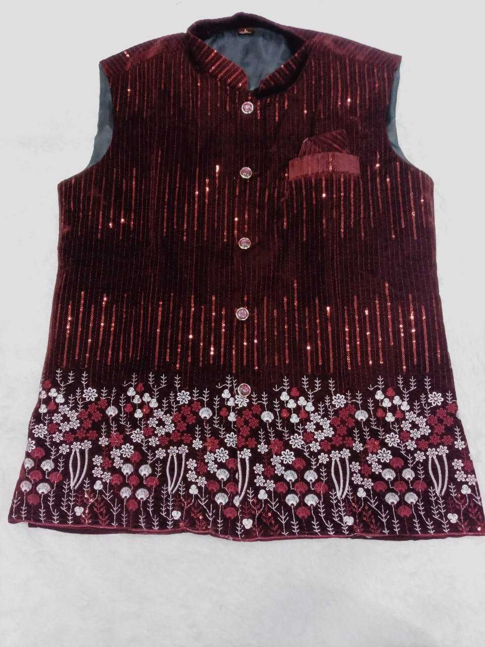 YNF Wholesale Velvet Mens Ethnic Jackets KESH650 Velvet Vol 3 | Surat Manufacturer