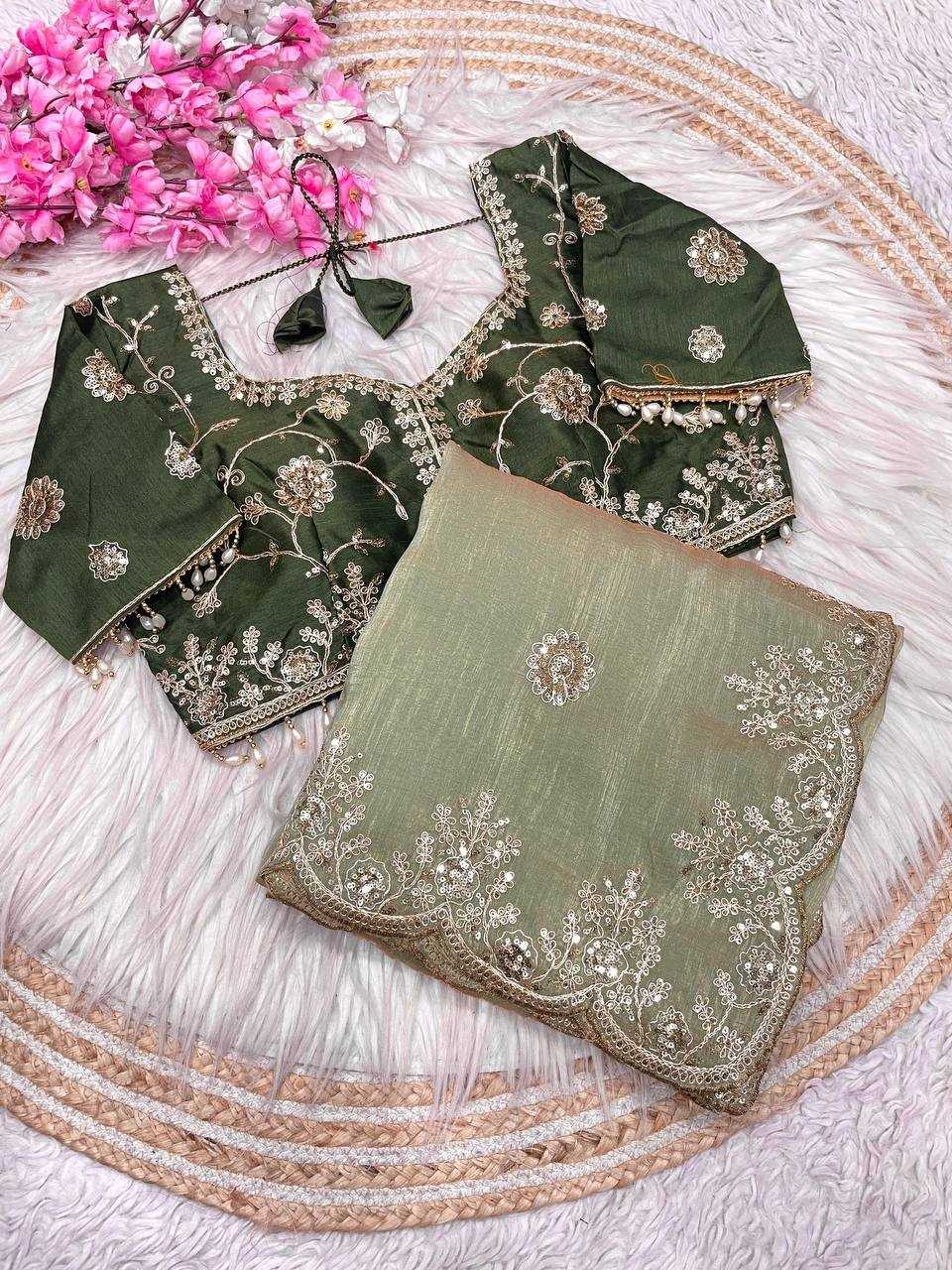 YNF Wholesale Vichitra Silk Festive Sarees RIN230 660 | Surat Manufacturer