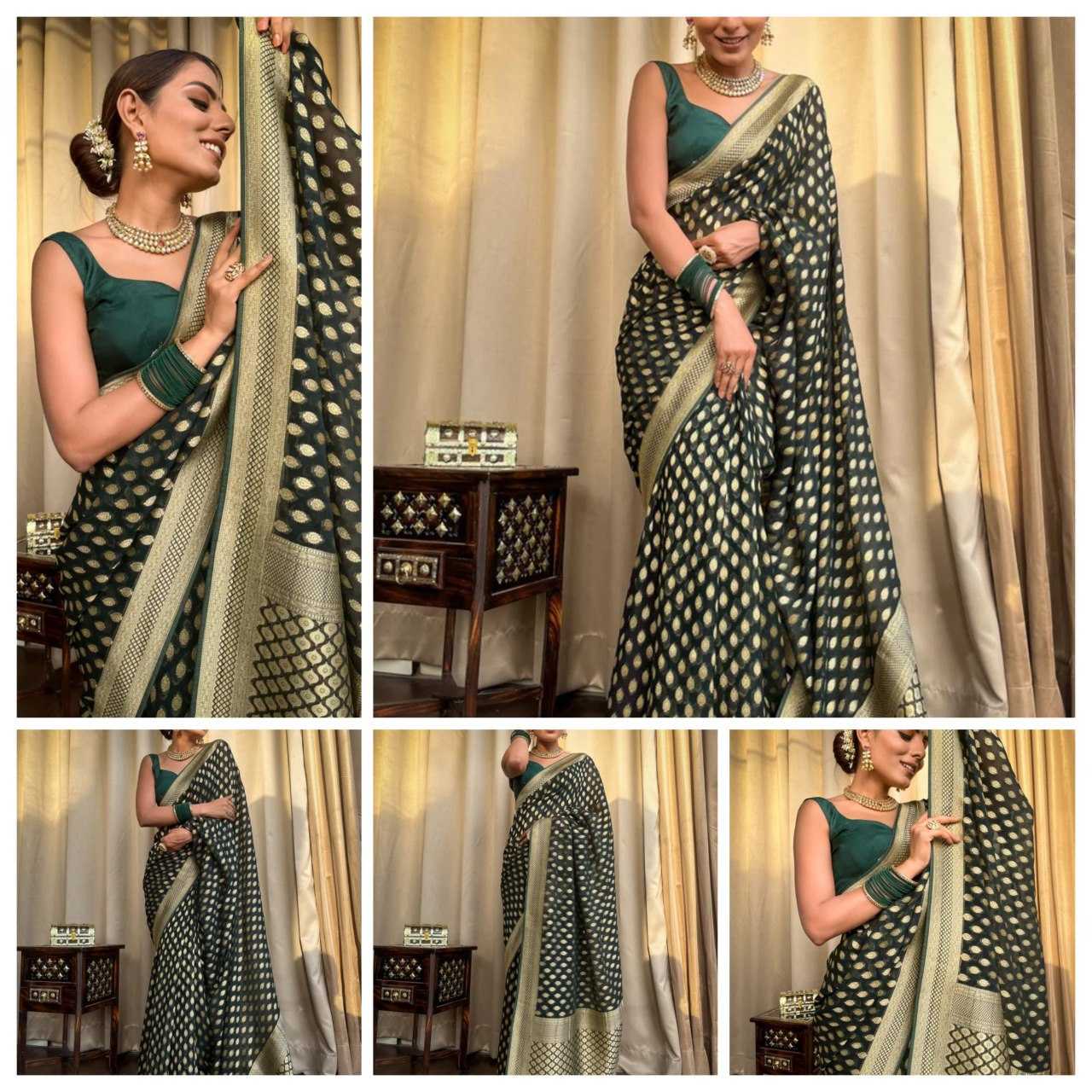 YNF Wholesale Banarasi Soft Silk Branded Sarees RIN132 113 | Surat Manufacturer