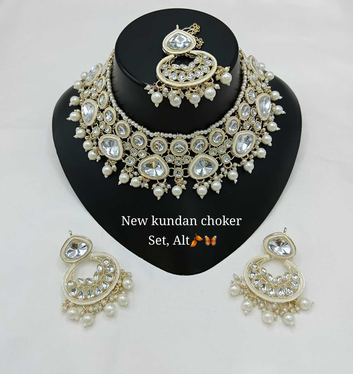 YNF Wholesale Brass Bridal Jewelry Sets KESH494 1 | Surat Manufacturer