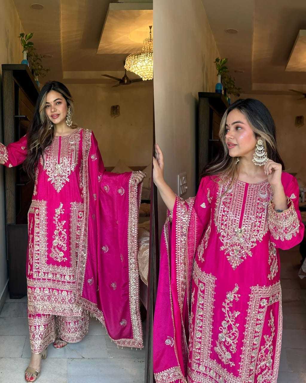 YNF Wholesale Chinon Party Wear Kurtis KESH684 AMBIKA | Surat Manufacturer